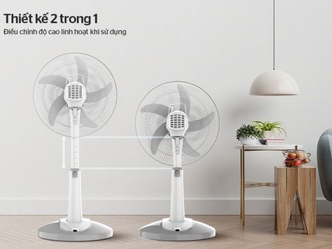 Quạt sạc tích điện Sunhouse SHD7228