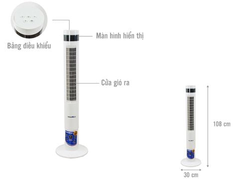 Quạt tháp Panworld PW-019﻿ (PW-8207W)
