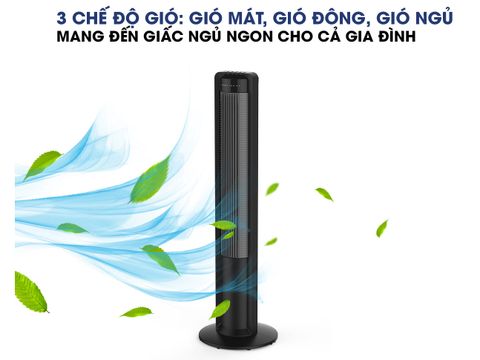 Quạt tháp Panworld PW-049 (có điều khiển từ xa)