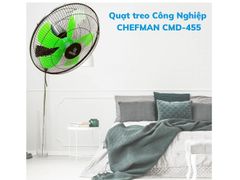 Quạt treo 2 dây công nghiệp Chefman B450 CM - D455 (55W, sải cánh 450mm)