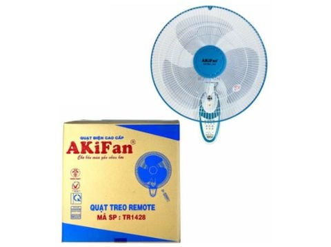 Quạt treo tường điều khiển Akifan TR1428