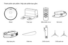 Robot hút bụi lau nhà Archer Ar950