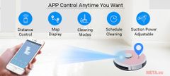 Robot hút bụi lau nhà thông minh Robotek W750