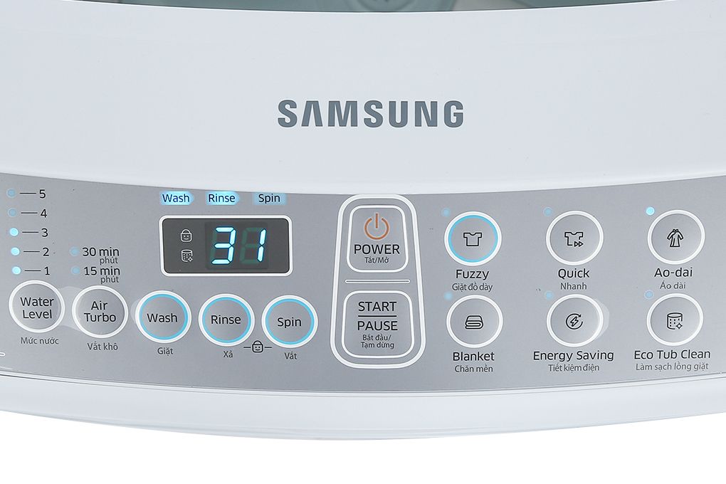Máy Giặt Samsung 9 kg WA90H4200SG/SV