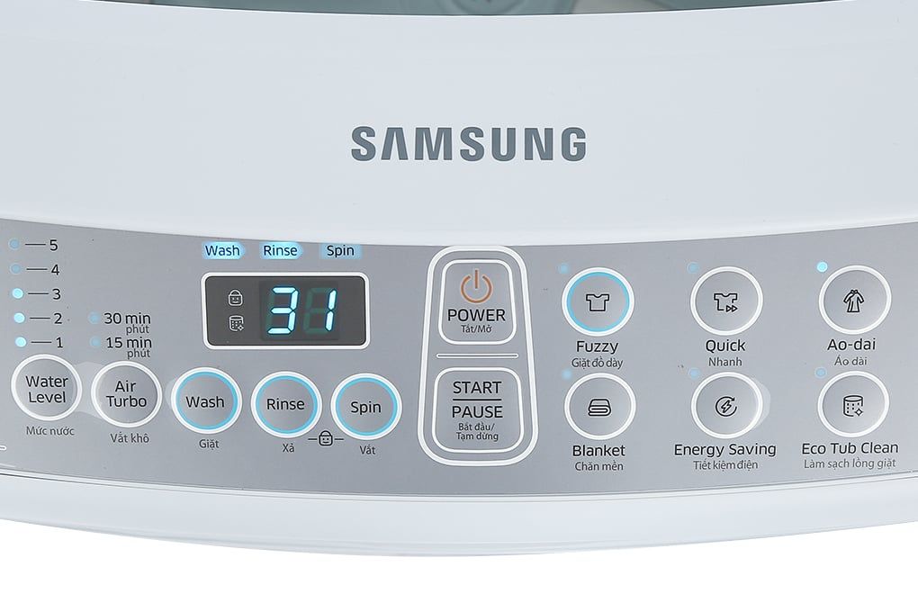 Máy Giặt Samsung 9 kg WA90H4200SG/SV