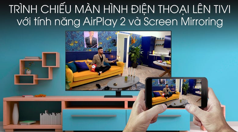 Smart Tivi QLED Samsung 4K 55 inch QA55Q80T - Tiện ích