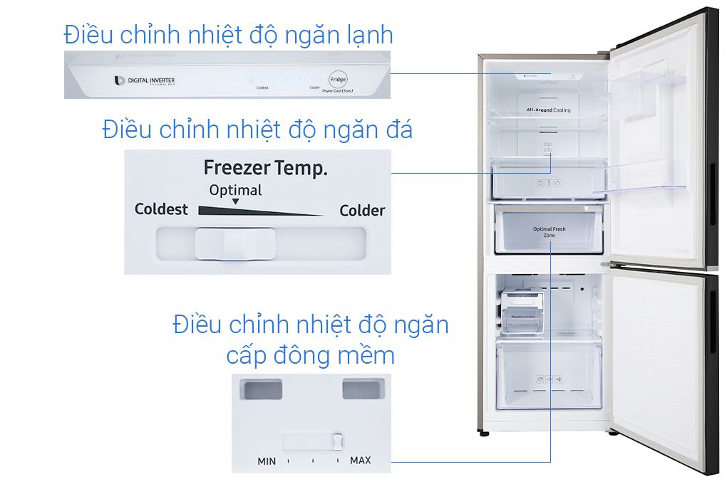 Tủ lạnh Samsung Inverter 276 lít RB27N4170BU/SV (2 cánh)