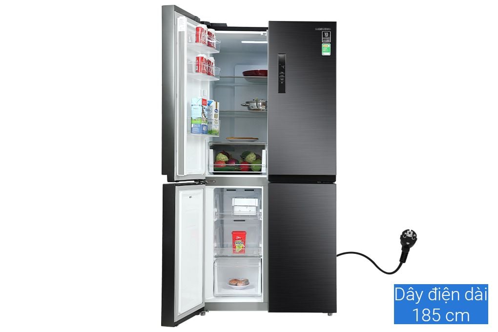 Tủ lạnh Samsung Inverter 488 lít RF48A4000B4/SV (4 cánh)