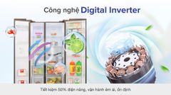 Tủ lạnh Samsung Inverter 635 lít RS64R53012C/SV (2 cánh)