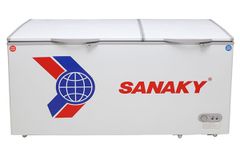 Tủ đông 2 ngăn đông và mát Sanaky VH-568W2 (365 lít, ngăn đông lớn, ngăn mát nhỏ)