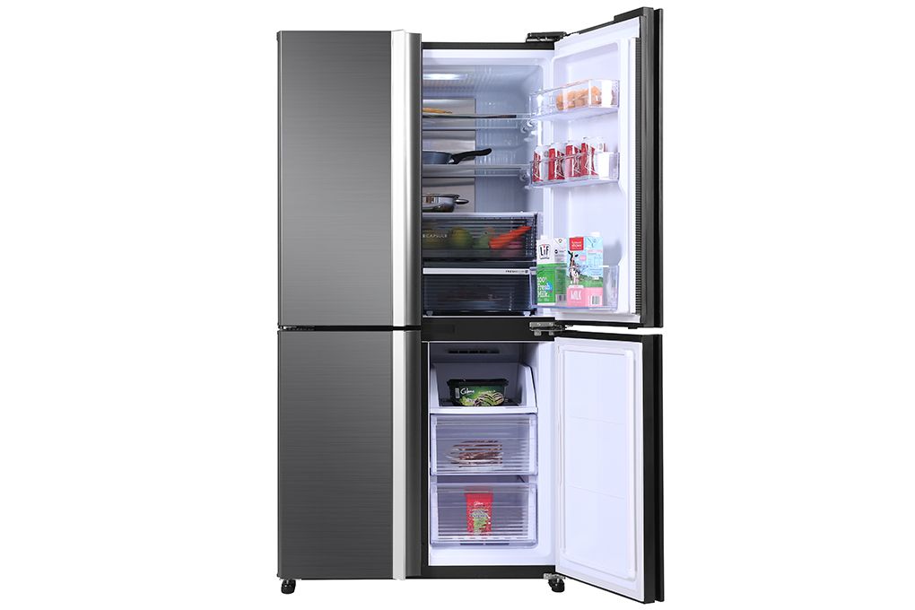 Tủ lạnh Sharp Inverter 525 lít SJ-FX600V-SL (4 cánh)