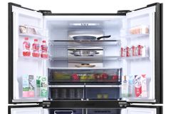 Tủ lạnh Sharp Inverter 525 lít SJ-FXP600VG-BK (4 cánh)