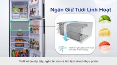 Tủ lạnh Sharp Inverter 224 lít SJ-X251E-SL (2 cánh)