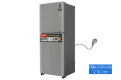 Tủ lạnh Sharp Inverter 330 lít SJ-XP352AE-SL (2 cánh)