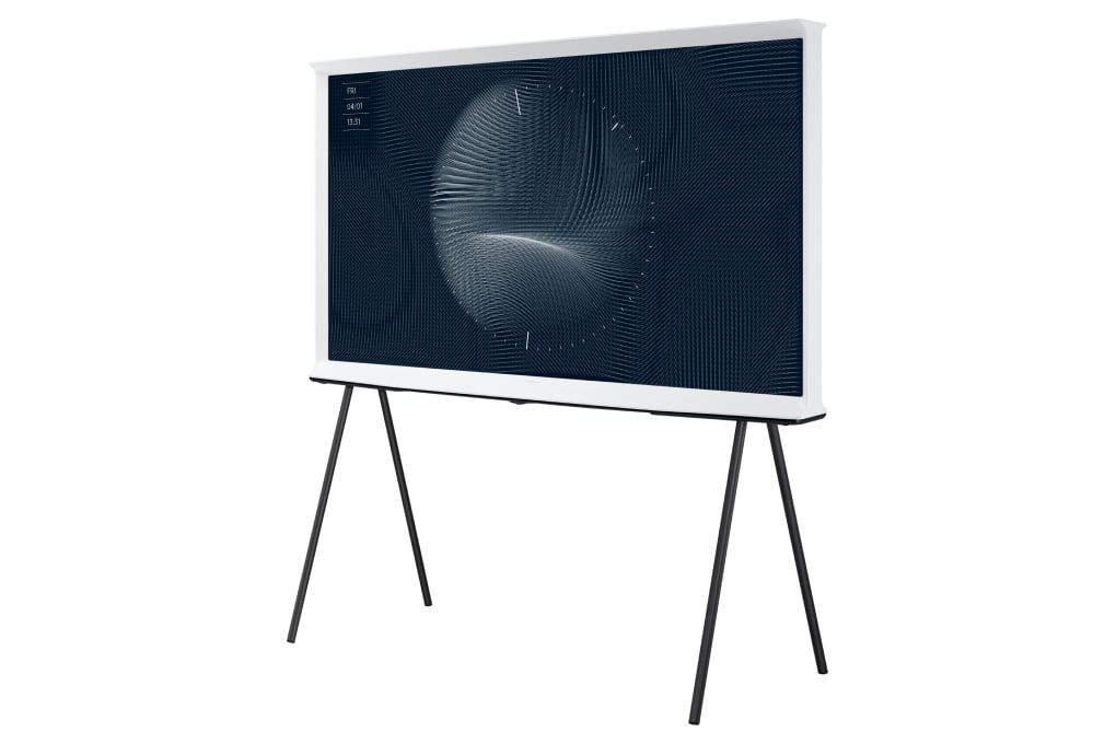 Smart Tivi Samsung Kiểu Chữ I Có Chân The Serif QLED 4K 50 inch QA50LS01BA | Model 2022