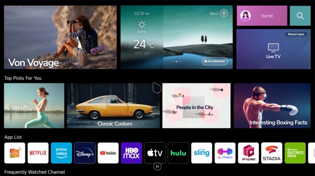 WebOS 6.0- Smart Tivi LG 4K 50 inch 50UQ8000PSC