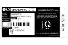 Smart Tivi LG UHD 4K 65 inch 65UQ8000PSC [ 65UQ8000 ] - Chính Hãng