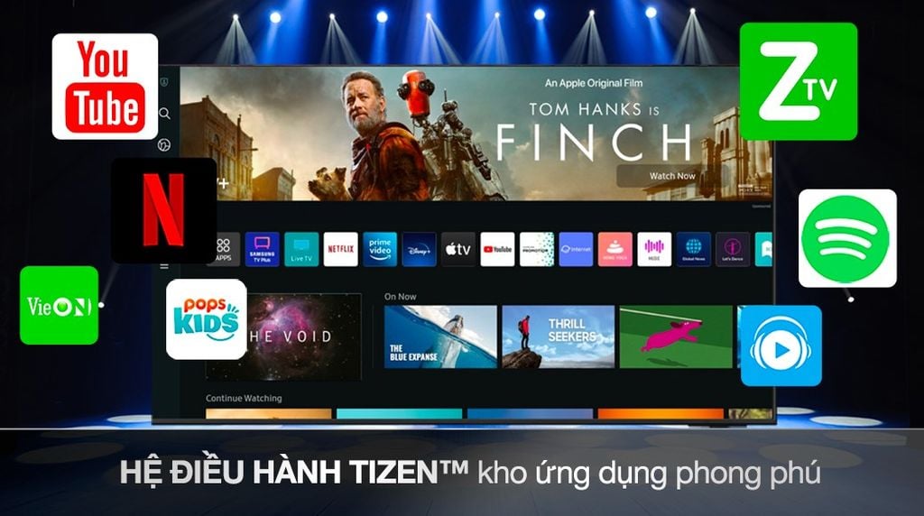 Smart Tivi Samsung QLED 4K 43 inch QA43Q60B [ 43Q60B ] - Chính Hãng