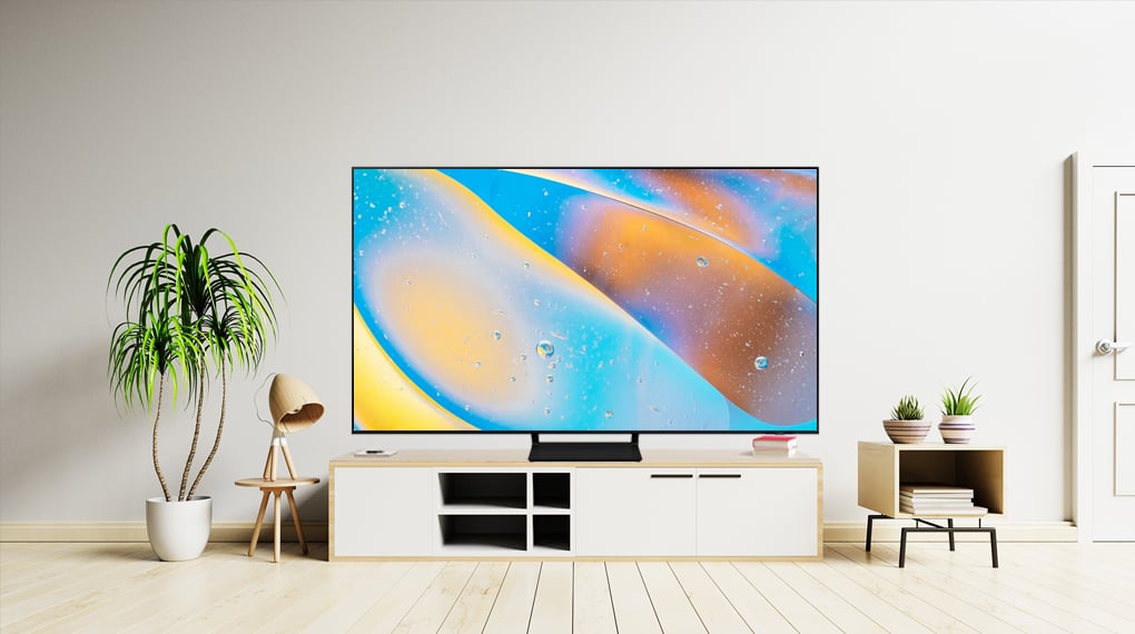 Smart Tivi QLED 4K 75 inch Samsung QA75Q60B - Tổng quan thiết kế