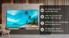 Smart Tivi Samsung QLED 4K 75 inch QA75Q70B [ 75Q70B ] - Chính Hãng