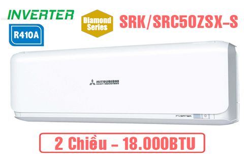 Điều hòa Mitsubishi Heavy 18000BTU inverter 2 chiều SRK/SRC50ZSX-S