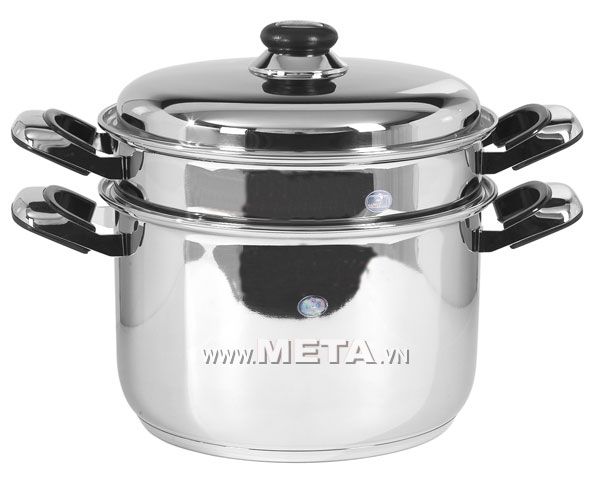 Bộ xửng inox Happy Cook 3 đáy 26cm - ST26