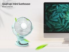 Quạt sạc mini Sunhouse SHD7111