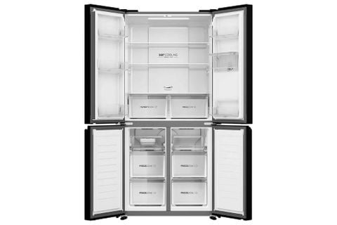 Tủ lạnh Aqua Inverter 469 lít Multi Door AQR-M536XA(WSL)
