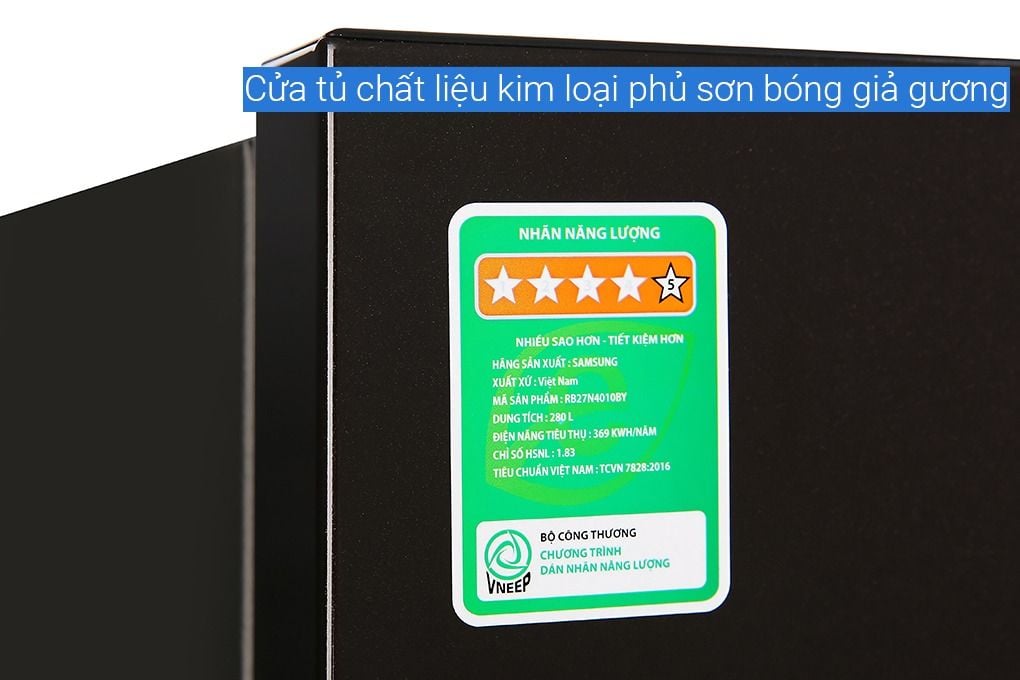 Tủ lạnh Samsung Inverter 280 lít RB27N4010BY/SV (2 Cánh)