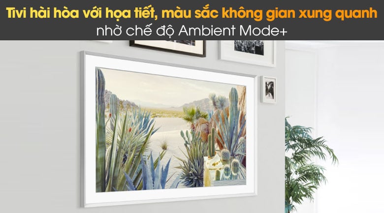Tivi The Frame QLED 4K Samsung QA55LS03A - Ambient Mode+