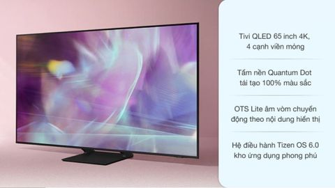 Smart Tivi Samsung QLED 4K 65 inch QA65Q60A [ 65Q60A ] - Chính Hãng
