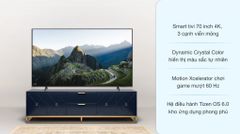 Smart Tivi Samsung Crystal UHD 4K 70 inch UA70AU8000 [ 70AU8000 ] - Chính Hãng