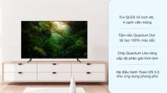 Smart Tivi Samsung QLED 4K 43 inch QA43Q60A [ 43Q60A ] - Chính Hãng