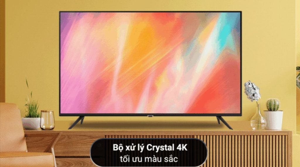 Smart Tivi Samsung Crystal UHD 4K 55 inch UA55AU7002 [ 55AU7002 ] - Chính Hãng