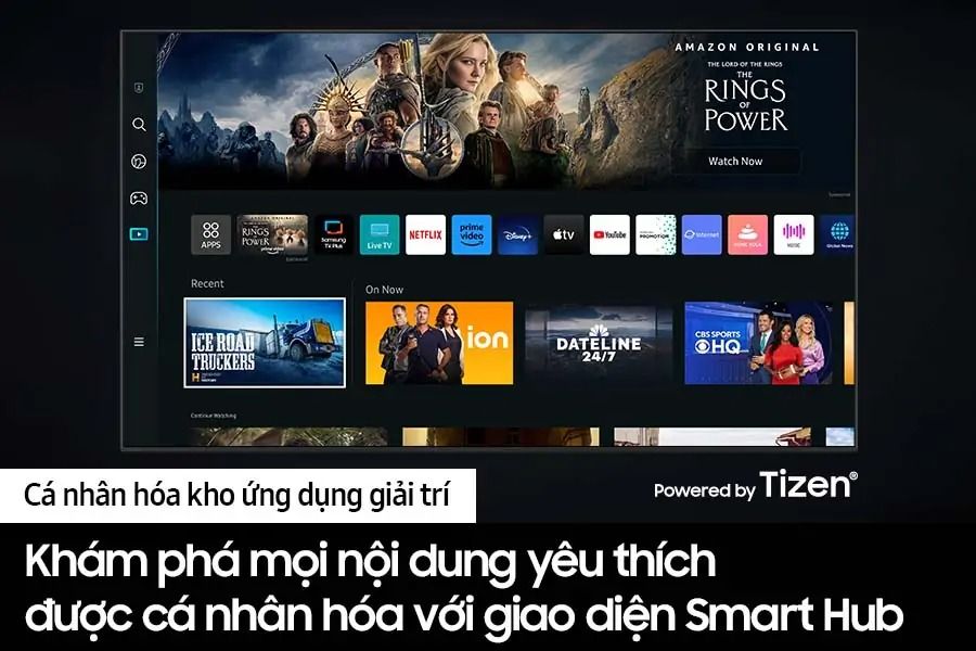 Smart Tivi Samsung QLED 4K 75 inch QA75Q80C [ 75Q80C ] - Chính Hãng