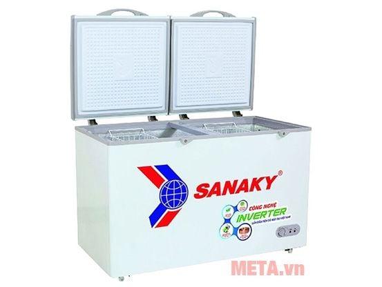 Tủ đông 1 ngăn 2 cánh Inverter Sanaky VH-4099A3 305 lít