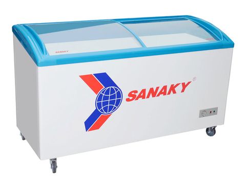 Tủ đông 1 ngăn nắp kiếng lùa Sanaky VH 382K