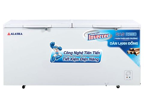 Tủ đông 2 cánh Alaska Inverter HB-550CI 408 lít