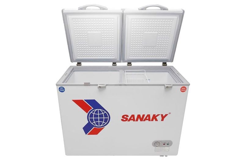 Tủ đông 2 ngăn 2 cánh mở Sanaky VH 285W2