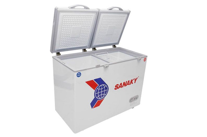 Tủ đông 2 ngăn 2 cánh mở Sanaky VH 285W2