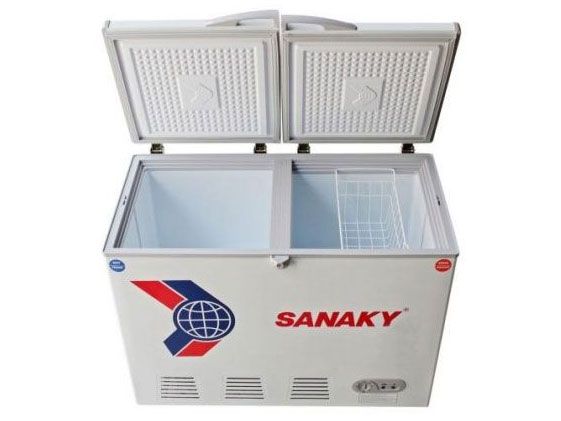 Tủ đông 2 ngăn 2 cánh mở Sanaky VH 365W2