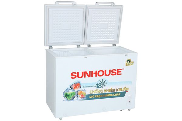 Tủ đông 2 ngăn 2 cánh Sunhouse SHR-F2272W2