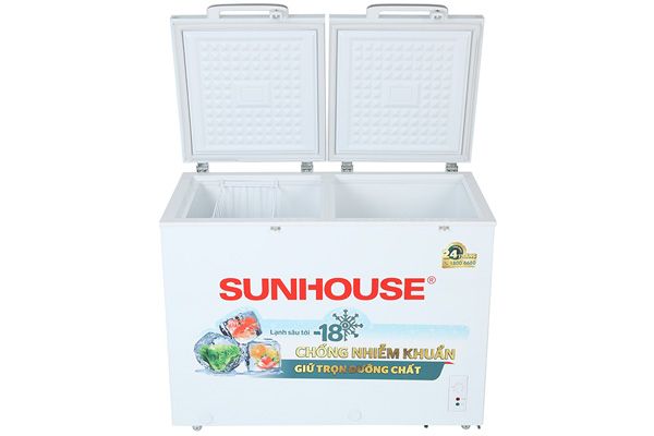 Tủ đông 2 ngăn 2 cánh Sunhouse SHR-F2272W2