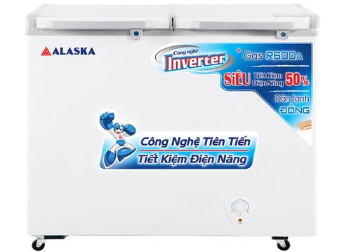 Tủ đông 2 ngăn Alaska 267 lít FCA-4600CI