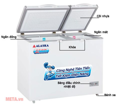 Tủ đông Alaska BCD-3571 (210 lít)