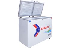 Tủ đông 2 ngăn 2 cánh mở Sanaky VH 2899W1 (220 lít)