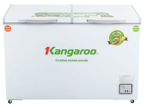 Tủ đông kháng khuẩn 2 ngăn 2 cánh Kangaroo KG398C2 (252 lít)
