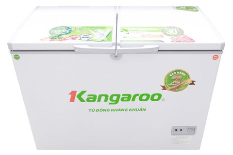 Tủ đông kháng khuẩn 2 ngăn 2 cánh Kangaroo KG298C2 (230 lít)