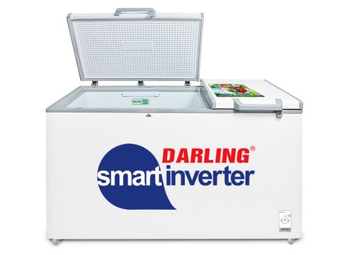 Tủ đông mát 2 dàn lạnh Darling DMF-3699WS-4 (370 lít, chỉnh được nhiệt độ 2 ngăn)