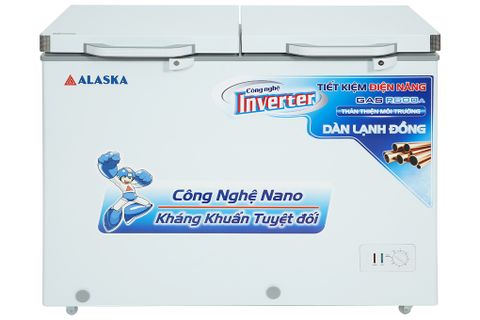 Tủ đông mát 2 ngăn Alaska inverter 221 lít BCD-3568CI